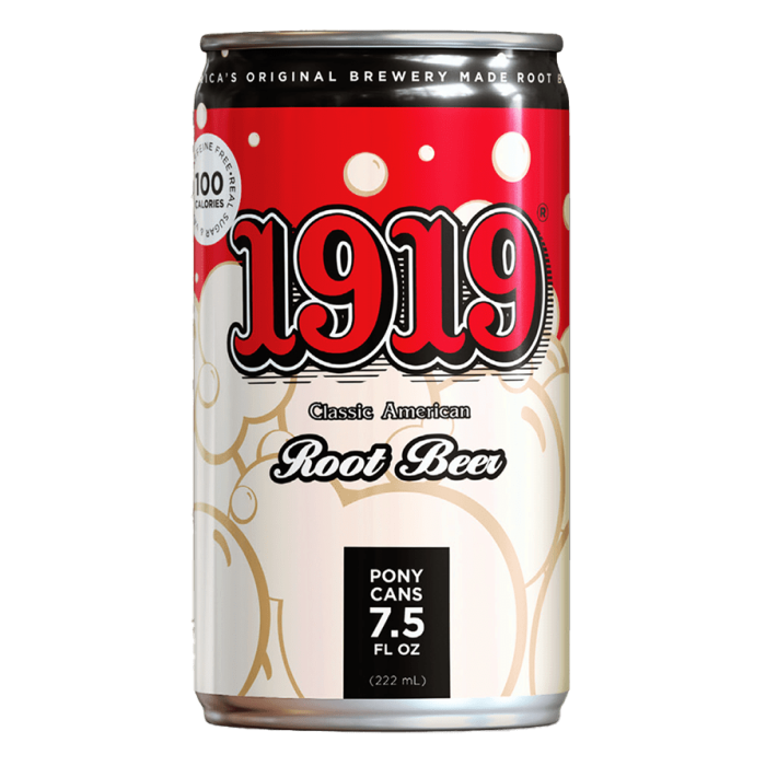 1919 Root Beer Pony Can