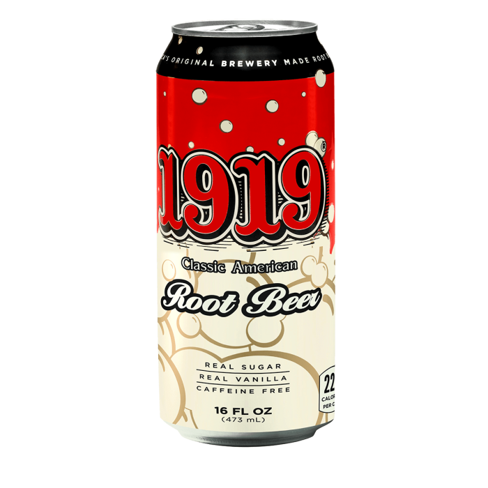 1919 Root Beer 16oz. Can