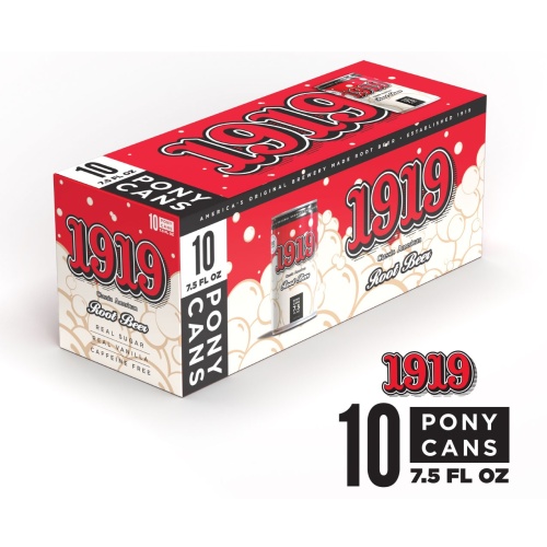 1919 7.5oz Pony Cans (10 pack) | 1919 Root Beer